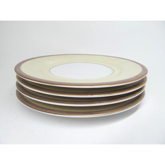 PTS International Interiors Malibu Set Of Four 6 3/8" Saucer Plates - Picture 9 of 11